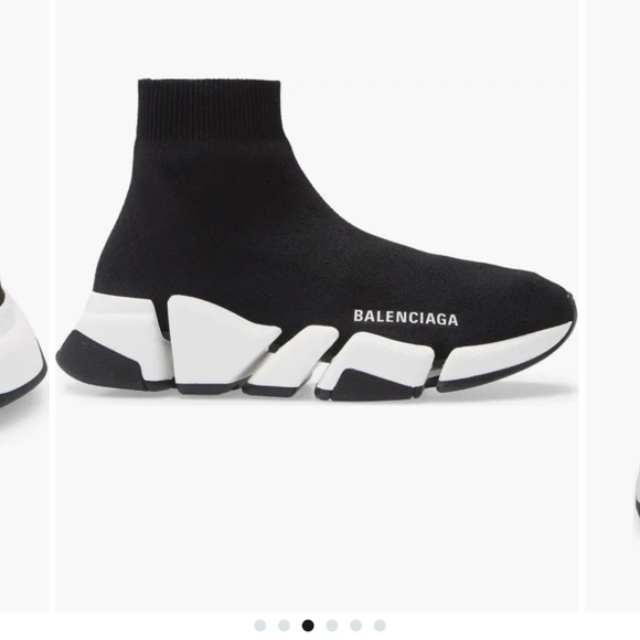 BALENCIAGA Women's Speed 2.0 Knit High Top Sock Sneakers